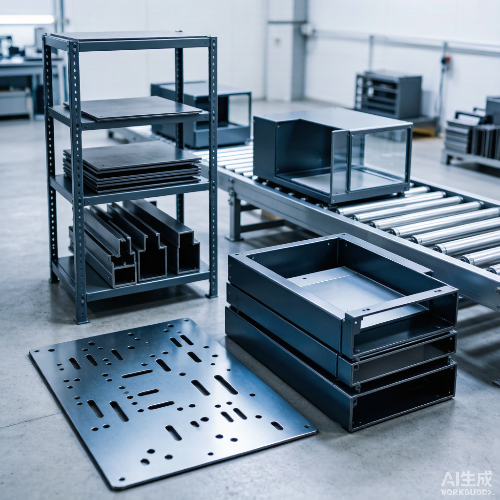 Laser cut sheet metal frames and enclosures
